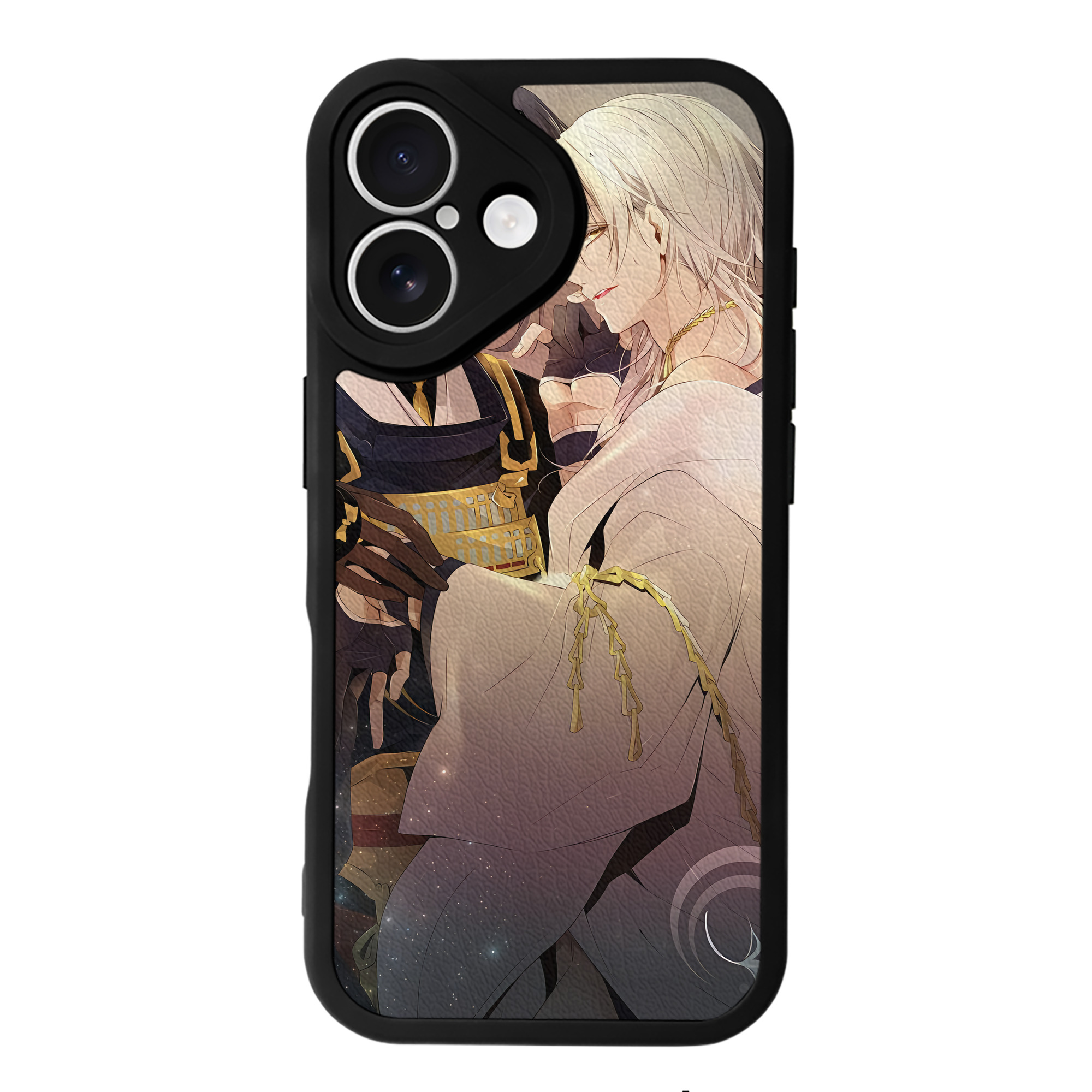 （画像用） 刀剣乱舞 Touken Ranbu 【iPhone 16シリーズ対応】シリコンスマホケース（レザー調） 材質：シリコン